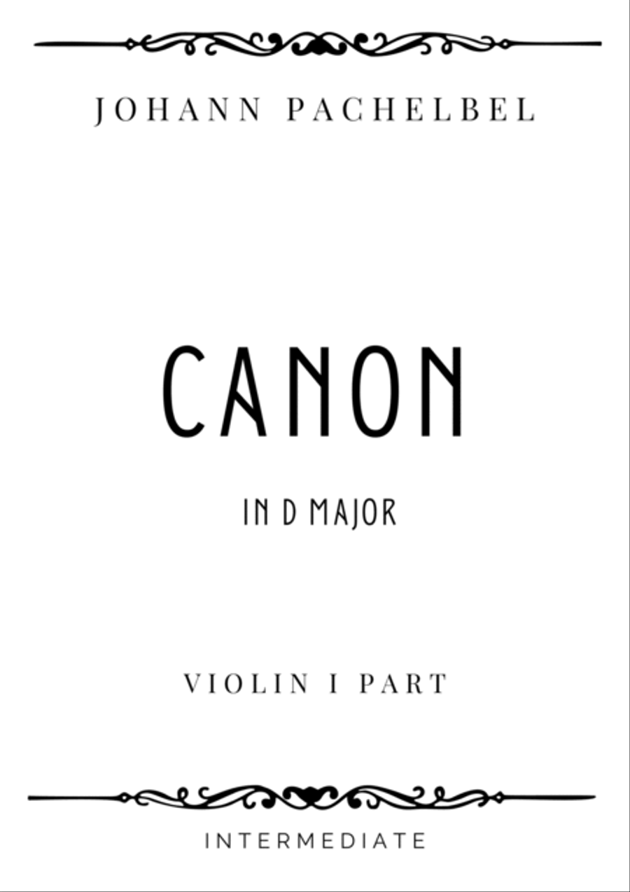 Pachelbel - Canon in D Major - Intermediate String Duet scores gallery preview page 5