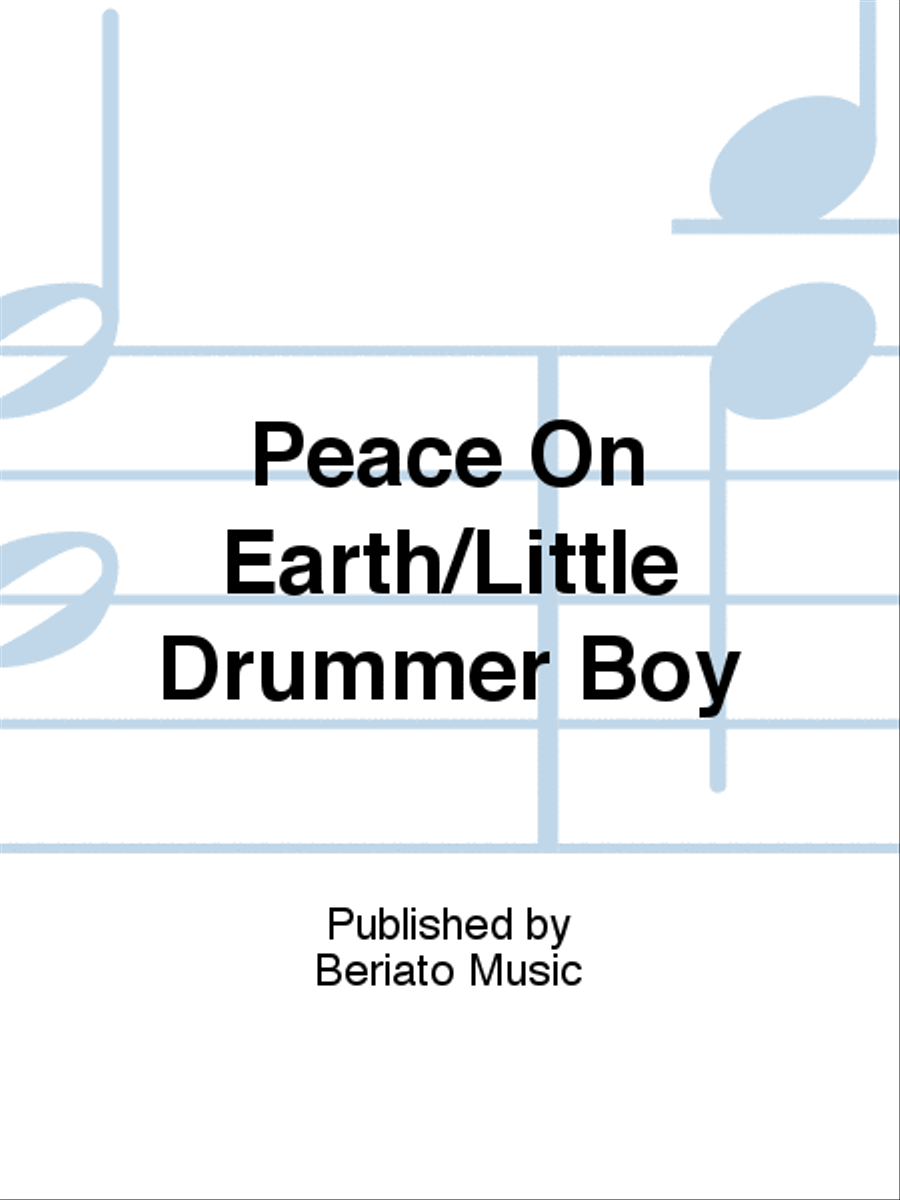 Peace On Earth/Little Drummer Boy Piano, Vocal, Guitar scores gallery preview page 1