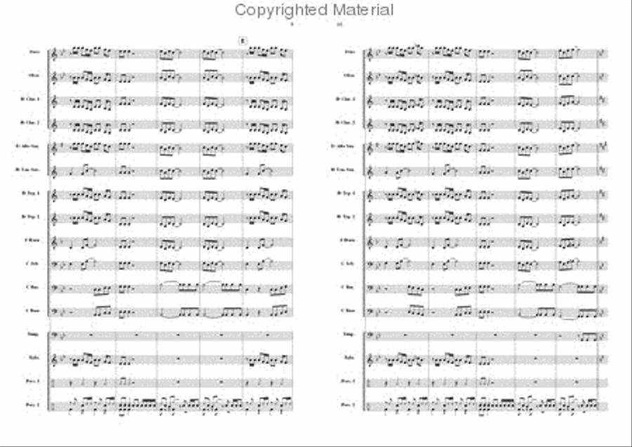 Jamaica Concert Band scores gallery preview page 5