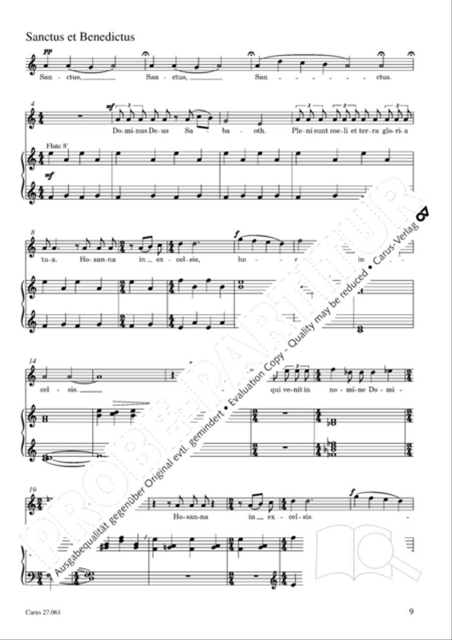 Missa Transfigurationis Missa Transfigurationis Women's Choir scores gallery preview page 10