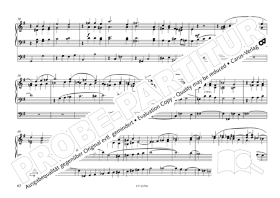 Free Organ Music from the Romantic Period, Vol. III (Freie Orgelmusik der Romantik, Band III) Organ scores gallery preview page 63