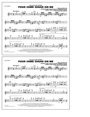 Pour Some Sugar On Me (arr. Paul Murtha) - Flute/Piccolo