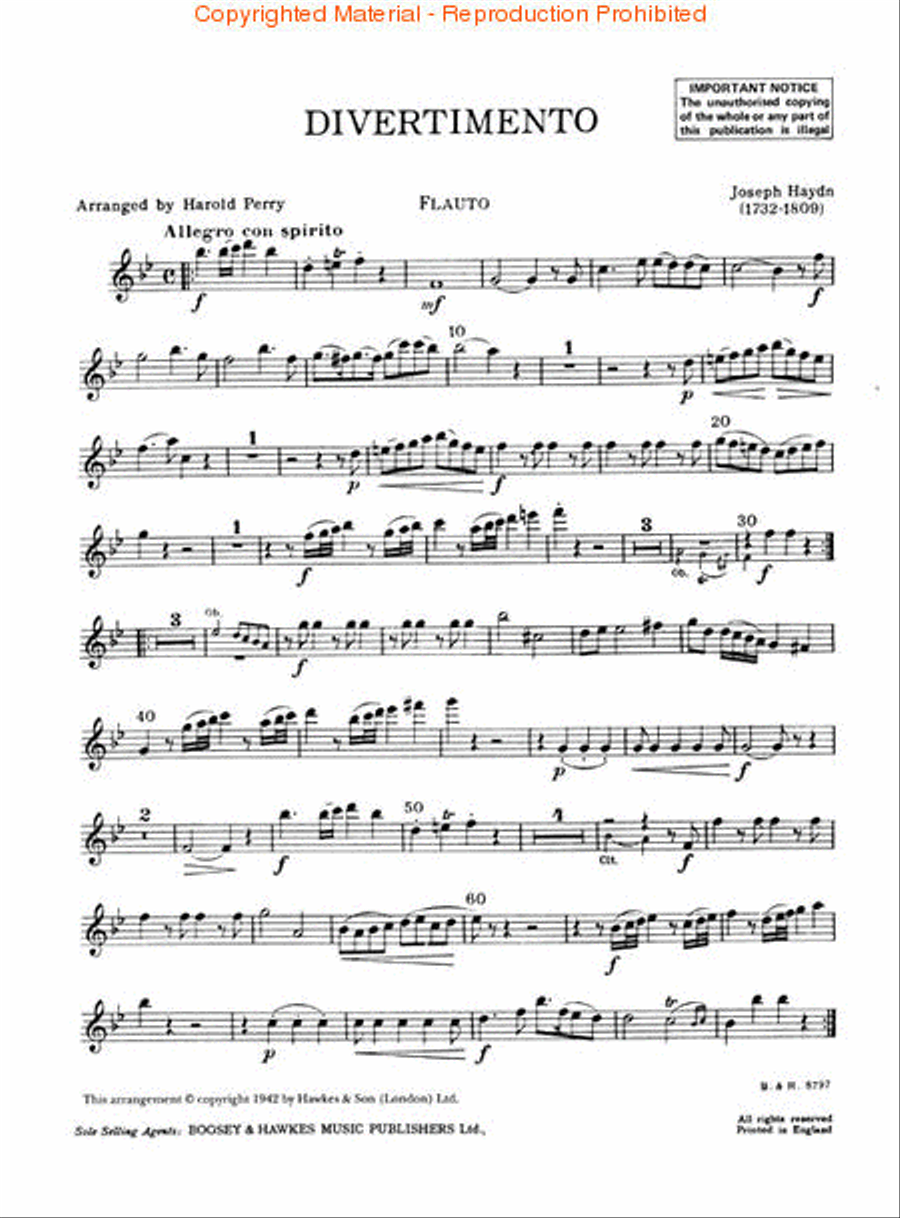 Divertimento Divertimento Woodwind Quintet scores gallery preview page 2