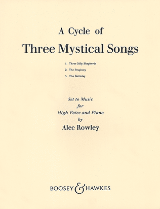 Book cover for A Cycle of Three Mystical Songs