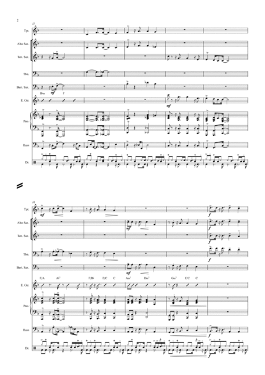 Hark The Herald Angels Sing! Concert Band scores gallery preview page 2