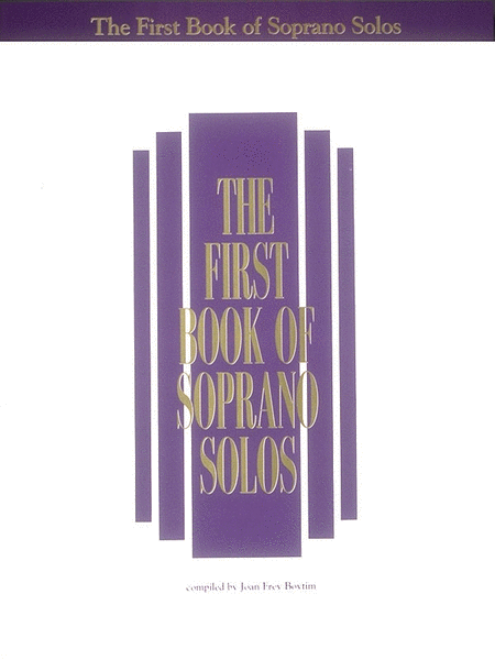 The First Book of Soprano Solos (Book Only)