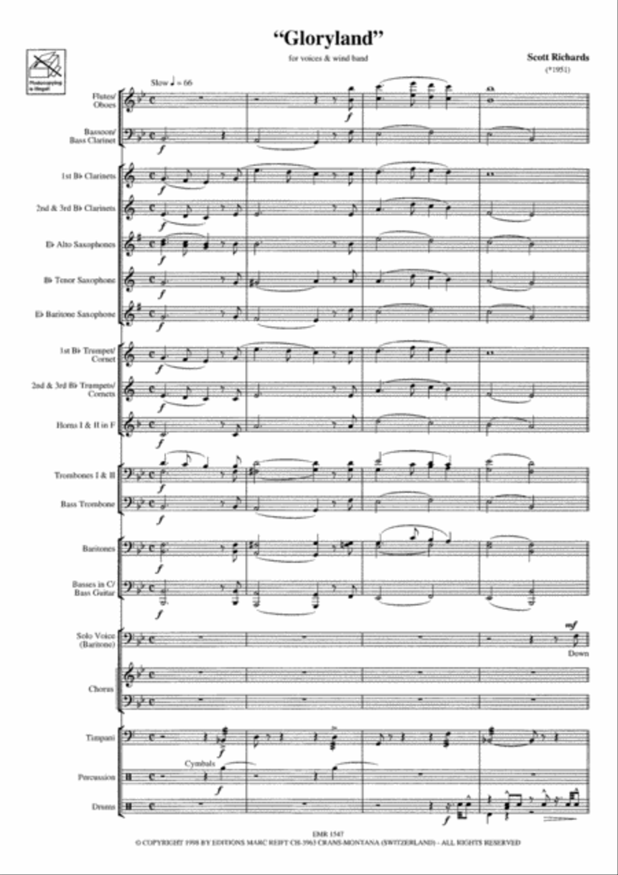 Gloryland Gloryland 4-Part scores gallery preview page 5