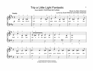 Trip A Little Light Fantastic (from Mary Poppins Returns) (arr. Christopher Hussey)