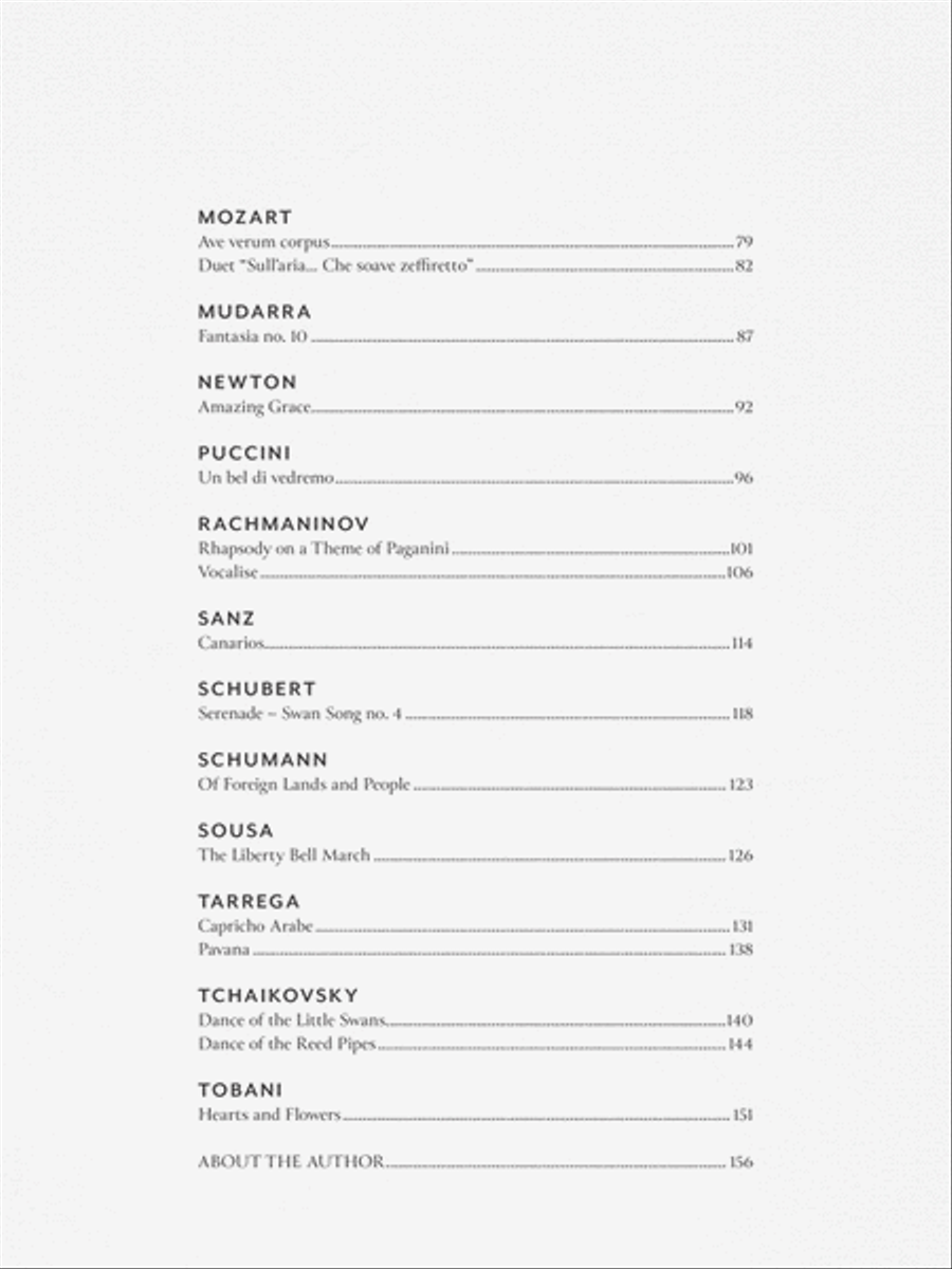 Classical Guitar Sheet Music Acoustic Guitar scores gallery preview page 3