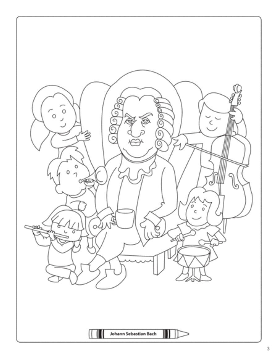 Color Me Mozart! CD scores gallery preview page 4