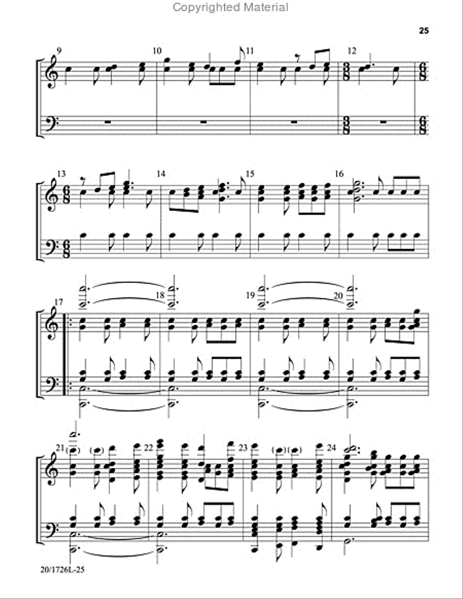 I Heard the Bells of Christmas 5-Octaves scores gallery preview page 12