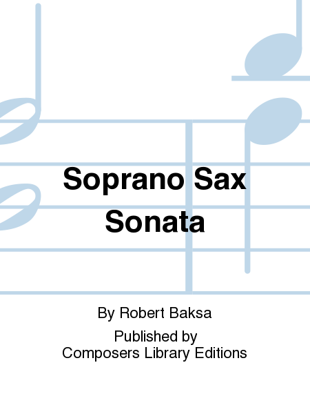 Soprano Sax Sonata