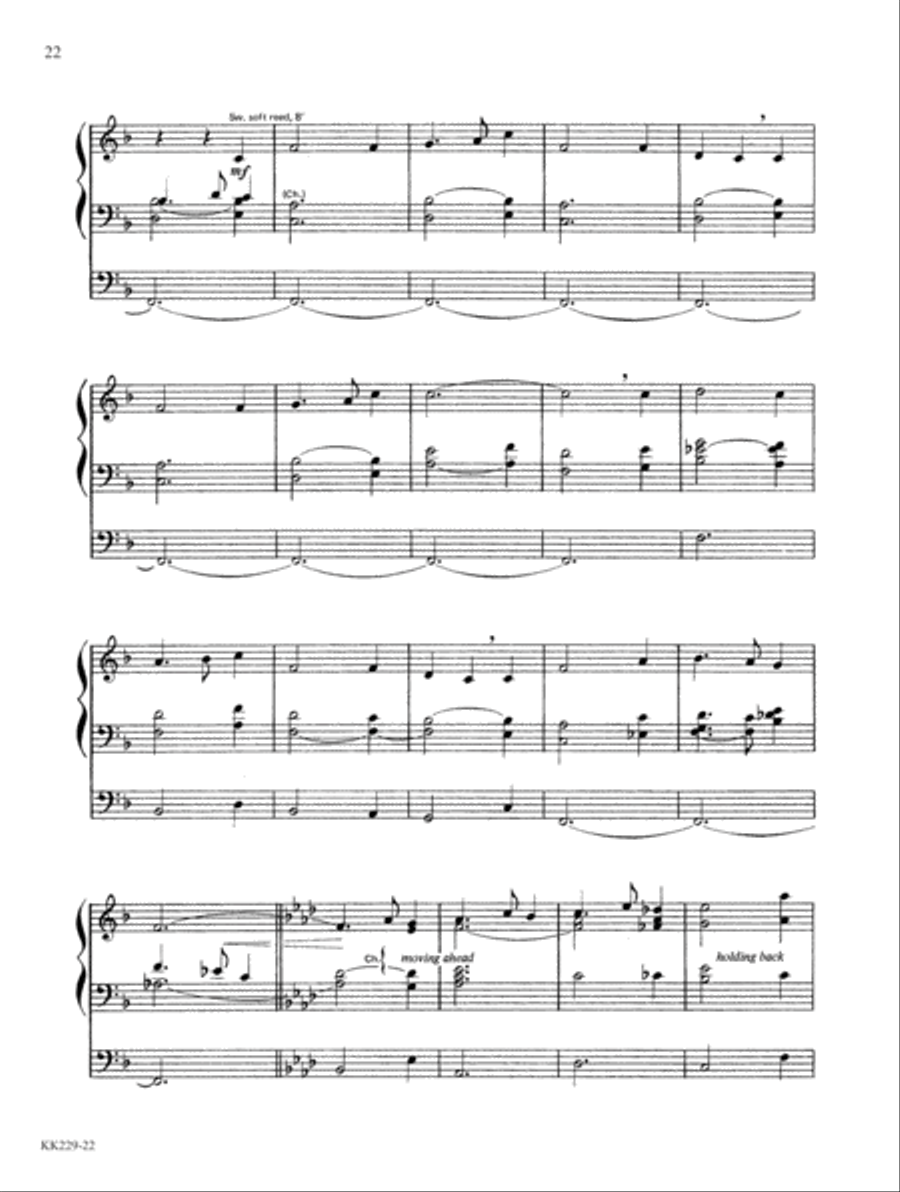 Sacred Sounds from George Shearing For Organ Organ Solo scores gallery preview page 10