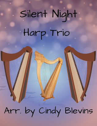 Silent Night, for Harp Trio