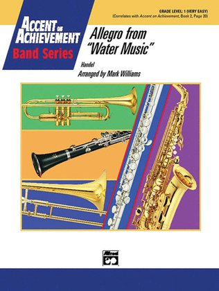 Book cover for Allegro from Water Music