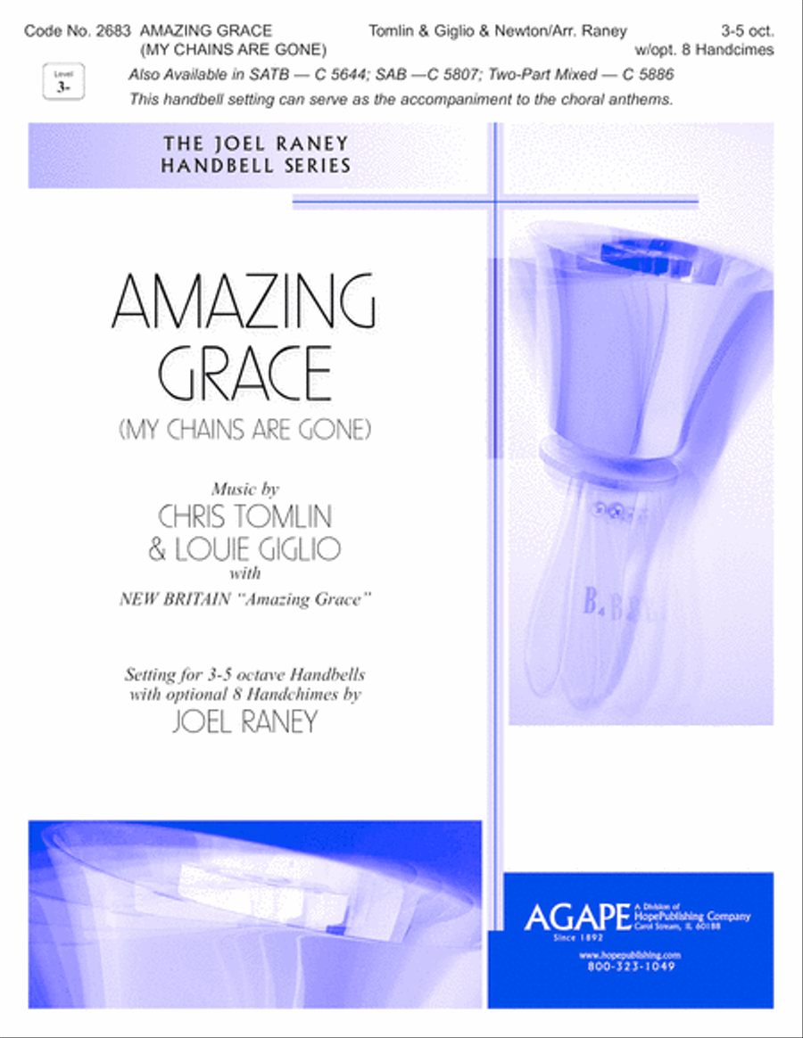 Amazing Grace (My Chains Are Gone) 5-Octaves scores gallery preview page 2