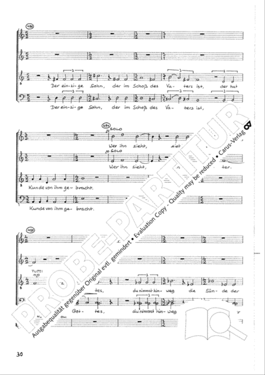 Namen-Gottes-Litanei Namen-Gottes-Litanei Mixed Choir scores gallery preview page 31