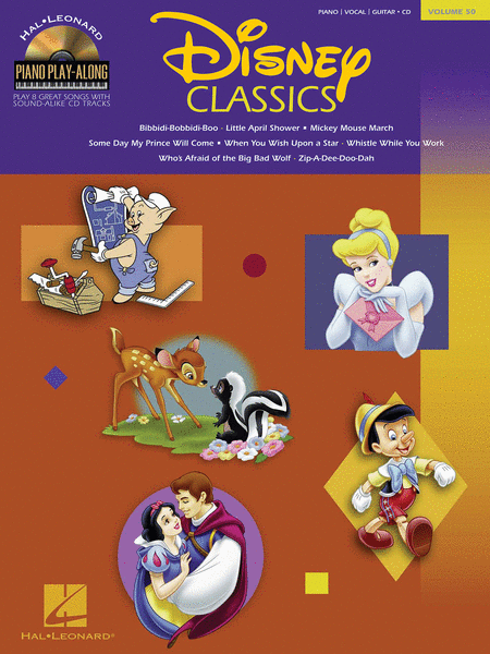 Disney Classics (Piano Play-Along Volume 50)
