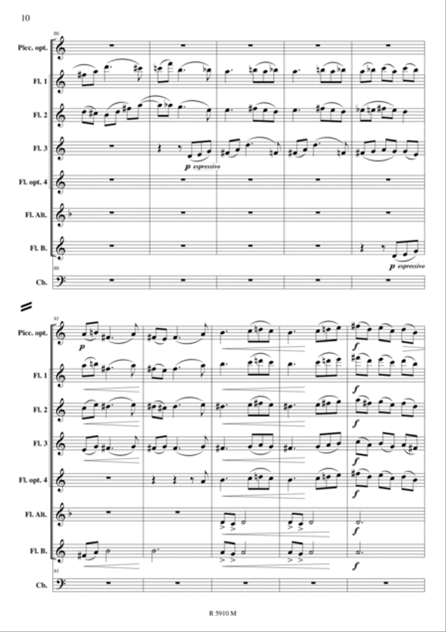 La Oracion del torero La Oracion del torero Flute scores gallery preview page 11