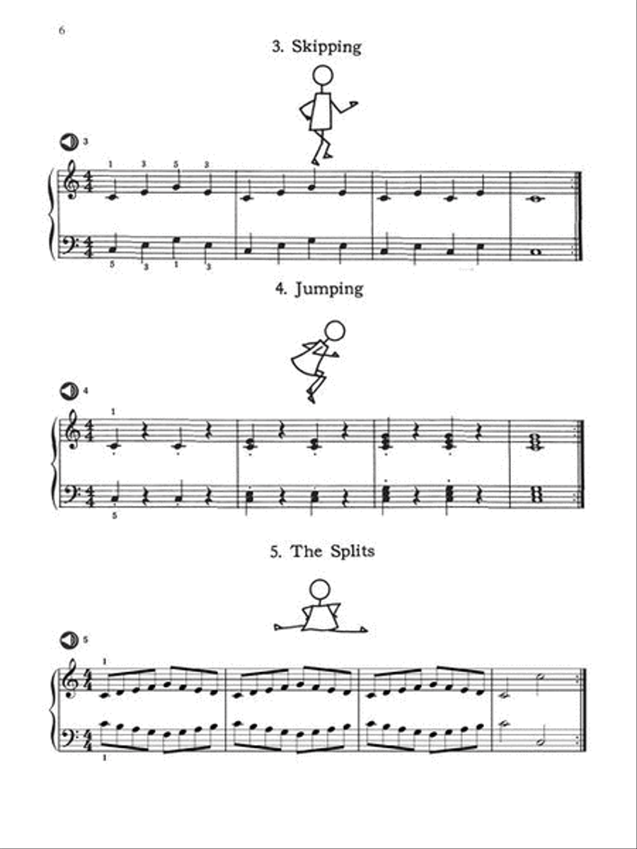 A Dozen a Day Preparatory Book – Book/Audio Piano Method scores gallery preview page 6