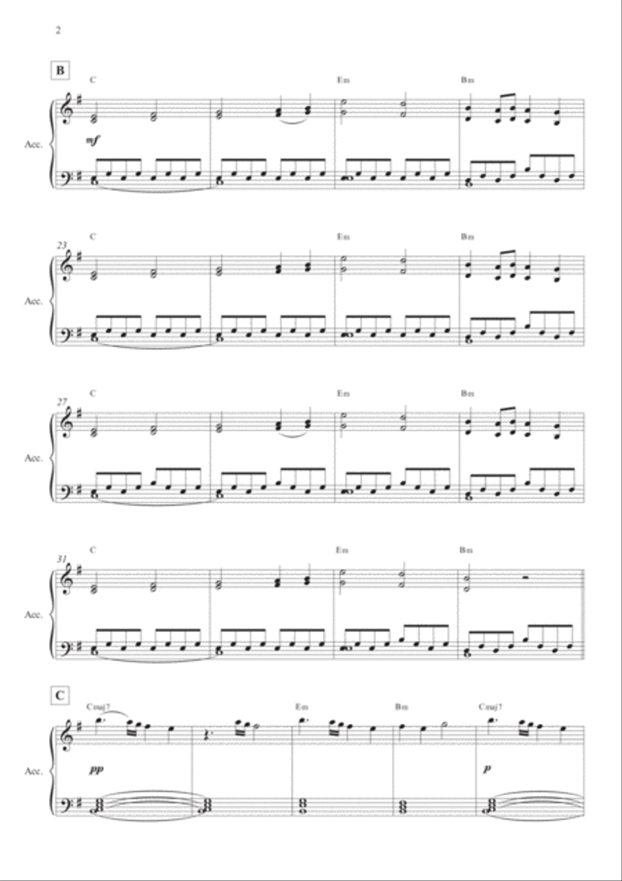 Lovely Accordion scores gallery preview page 2