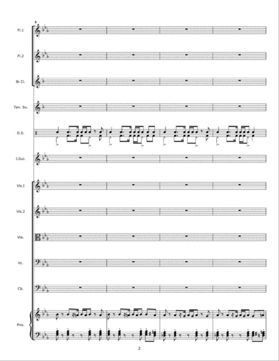 Mireya Mireya Chamber Orchestra scores gallery preview page 2
