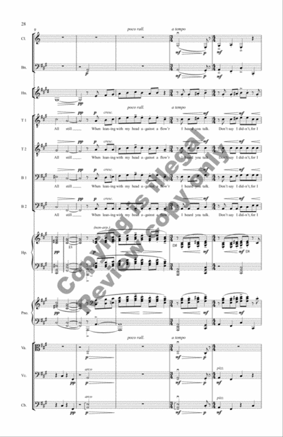 Frostiana (Score) Choir scores gallery preview page 15