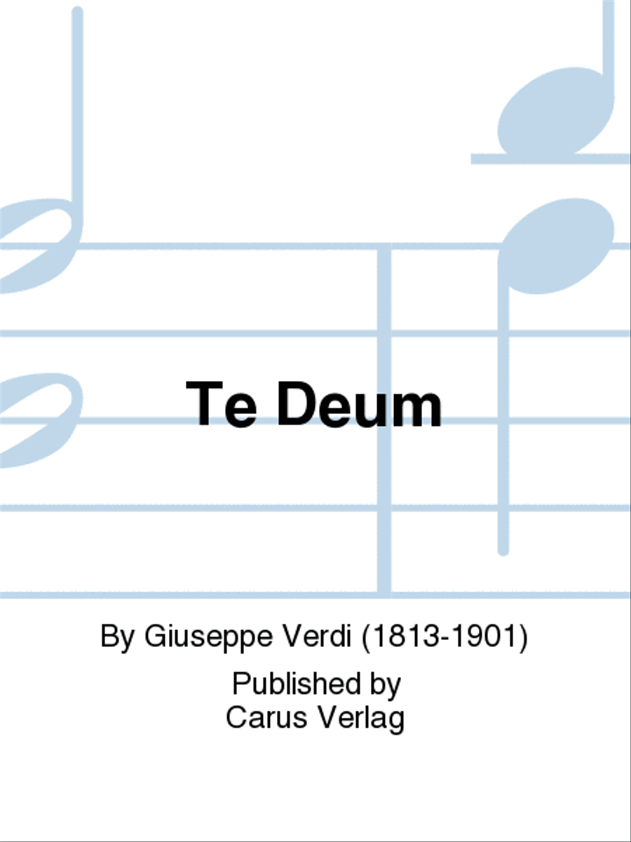 Te Deum Te Deum Orchestra scores gallery preview page 1