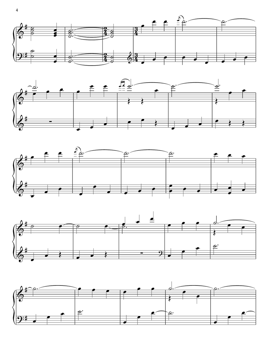 A Golden Childhood A Golden Childhood Piano Solo scores gallery preview page 4