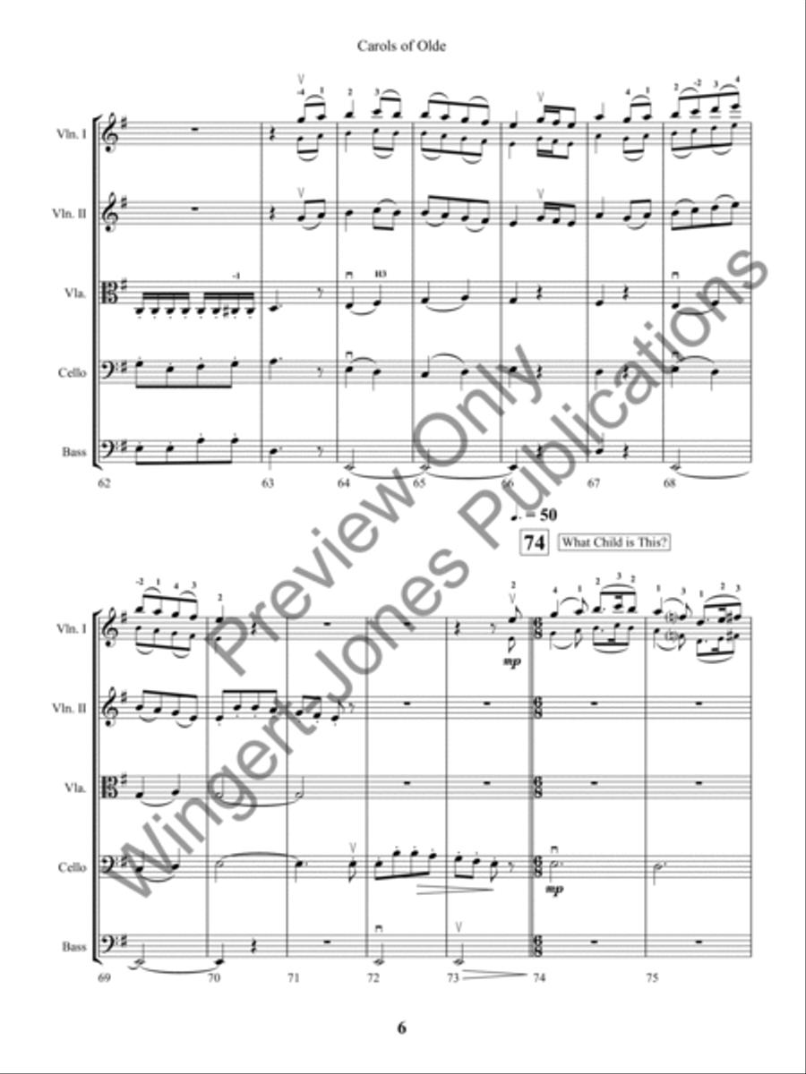 It's Me, It's Me (Score) String Orchestra scores gallery preview page 9