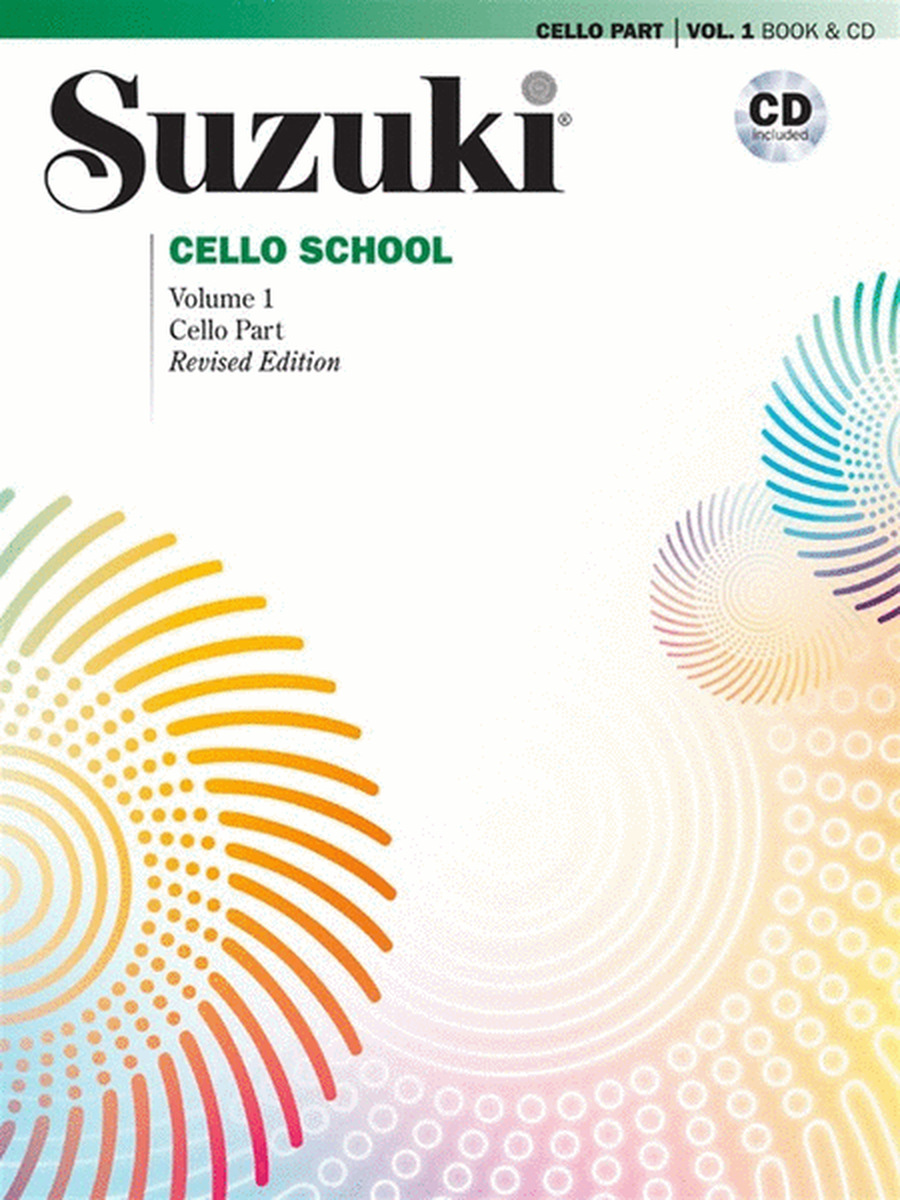 Suzuki Cello School Book 1 Book/CD