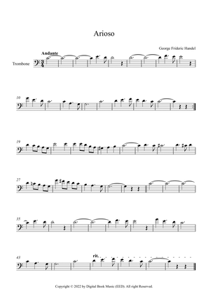 Arioso - George Frideric Handel (Trombone)