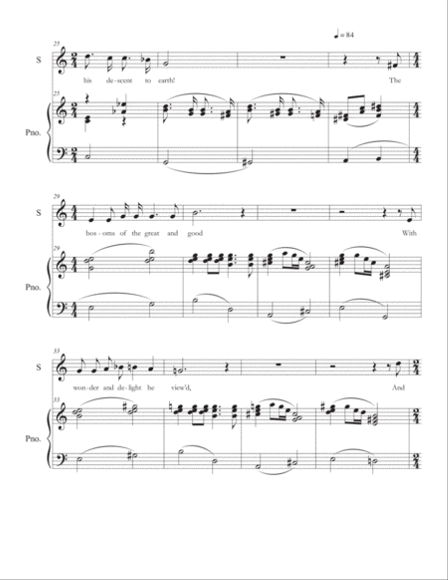 A Hymn to Humanity Voice scores gallery preview page 4