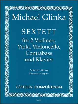 Book cover for Sextet in A-flat major