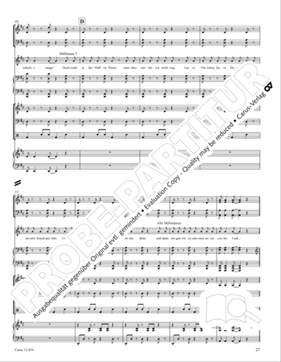 Schockorange Choir scores gallery preview page 28