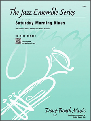 Book cover for Saturday Morning Blues (Full Score)