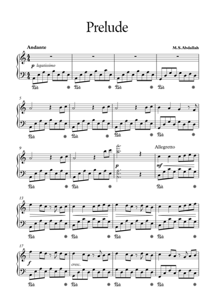 Op.1 No.1: Prelude