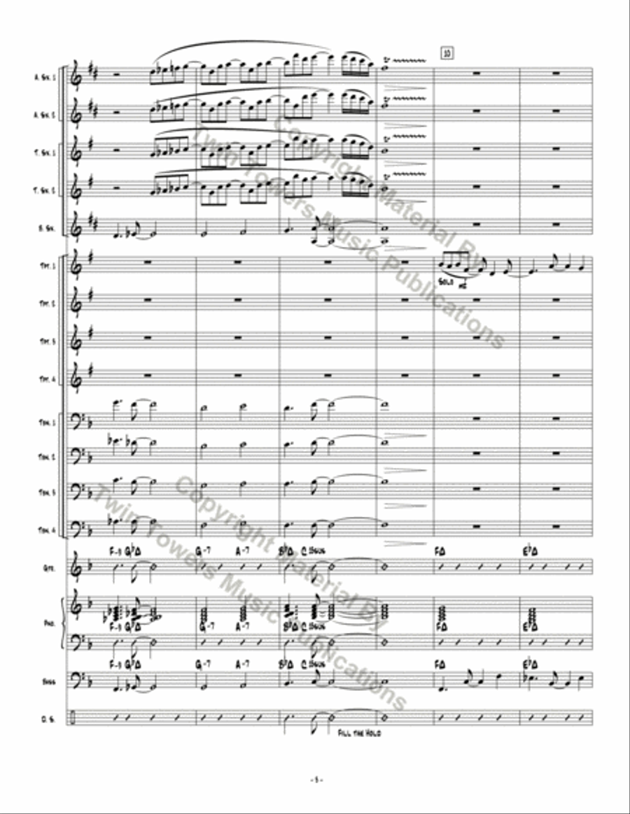 Smoothitude Smoothitude Jazz Ensemble scores gallery preview page 4