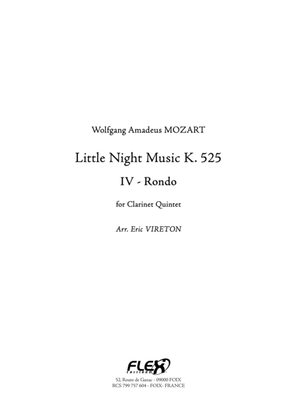 Book cover for Little Night Music K. 525 - Rondo