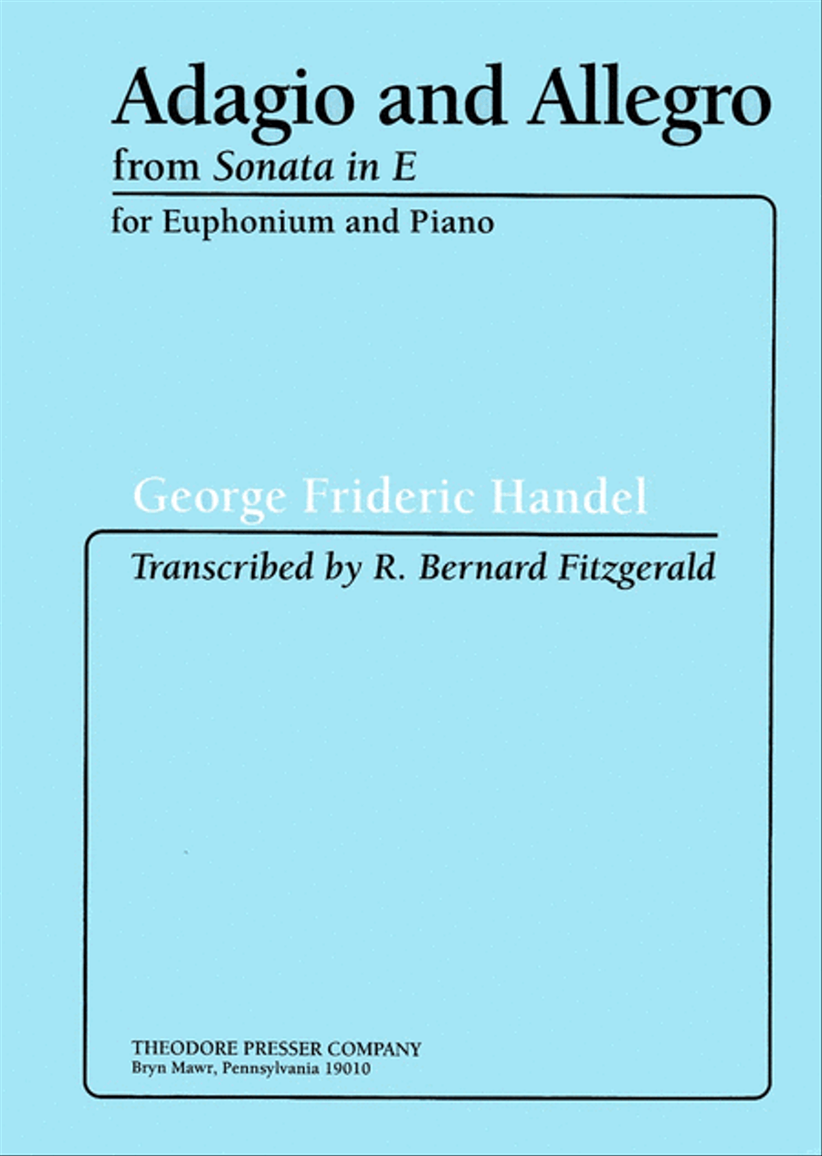 Adagio And Allegro Chamber Music scores gallery preview page 1