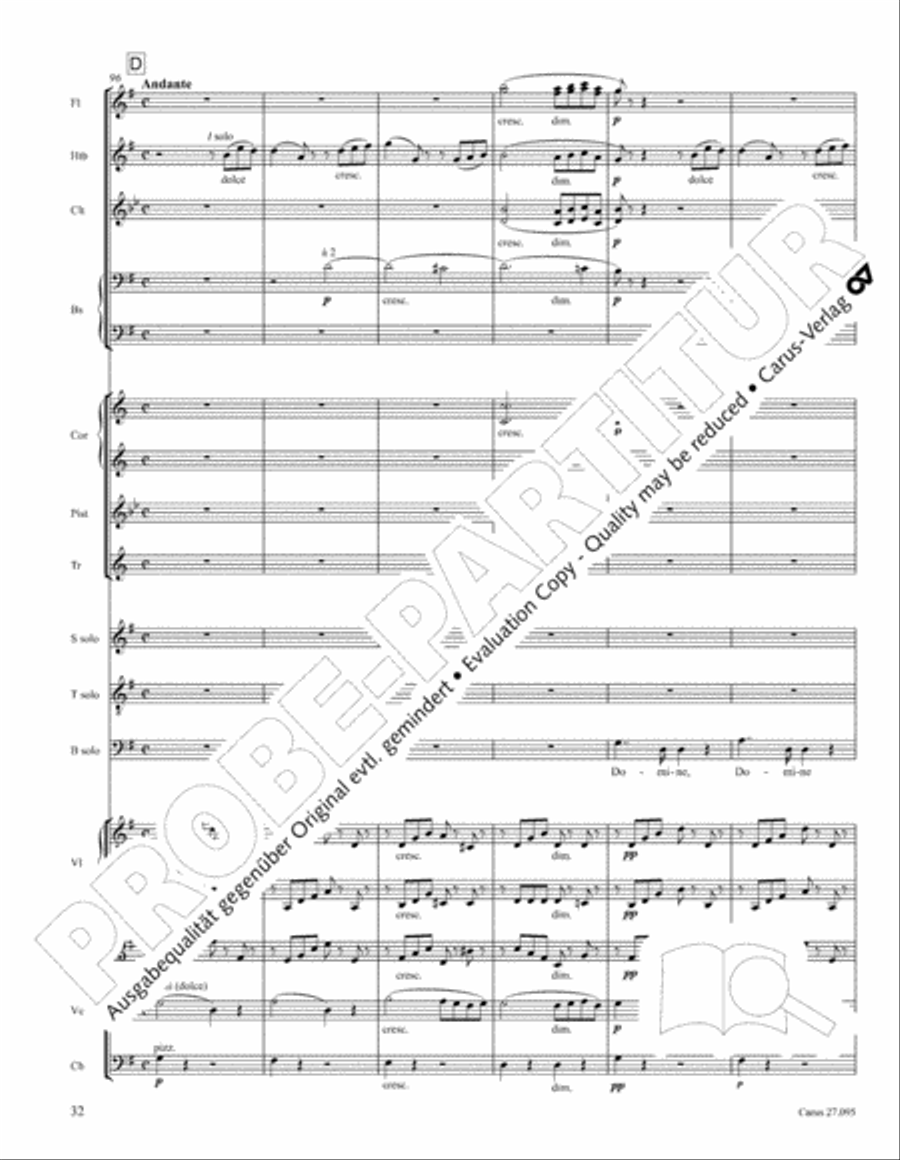 Messe solennelle de sainte Cecile STB scores gallery preview page 45