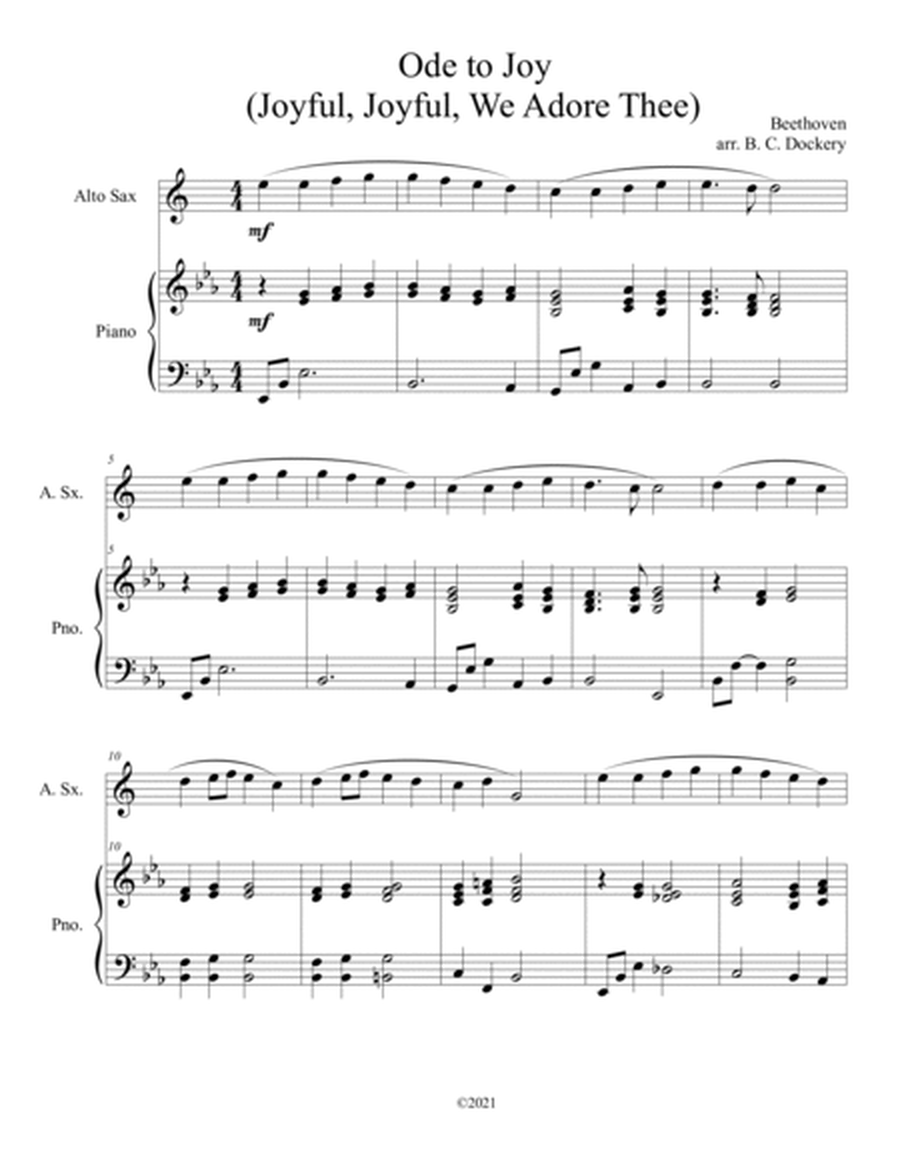 20 Easter Hymn Solos for Alto Sax and Piano: Vols. 1 & 2 image number null