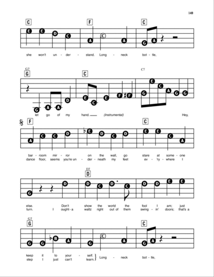 Longneck Bottle Electronic Keyboard scores gallery preview page 2