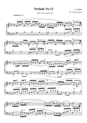 Prelude and Fugue in F minor, BWV 857