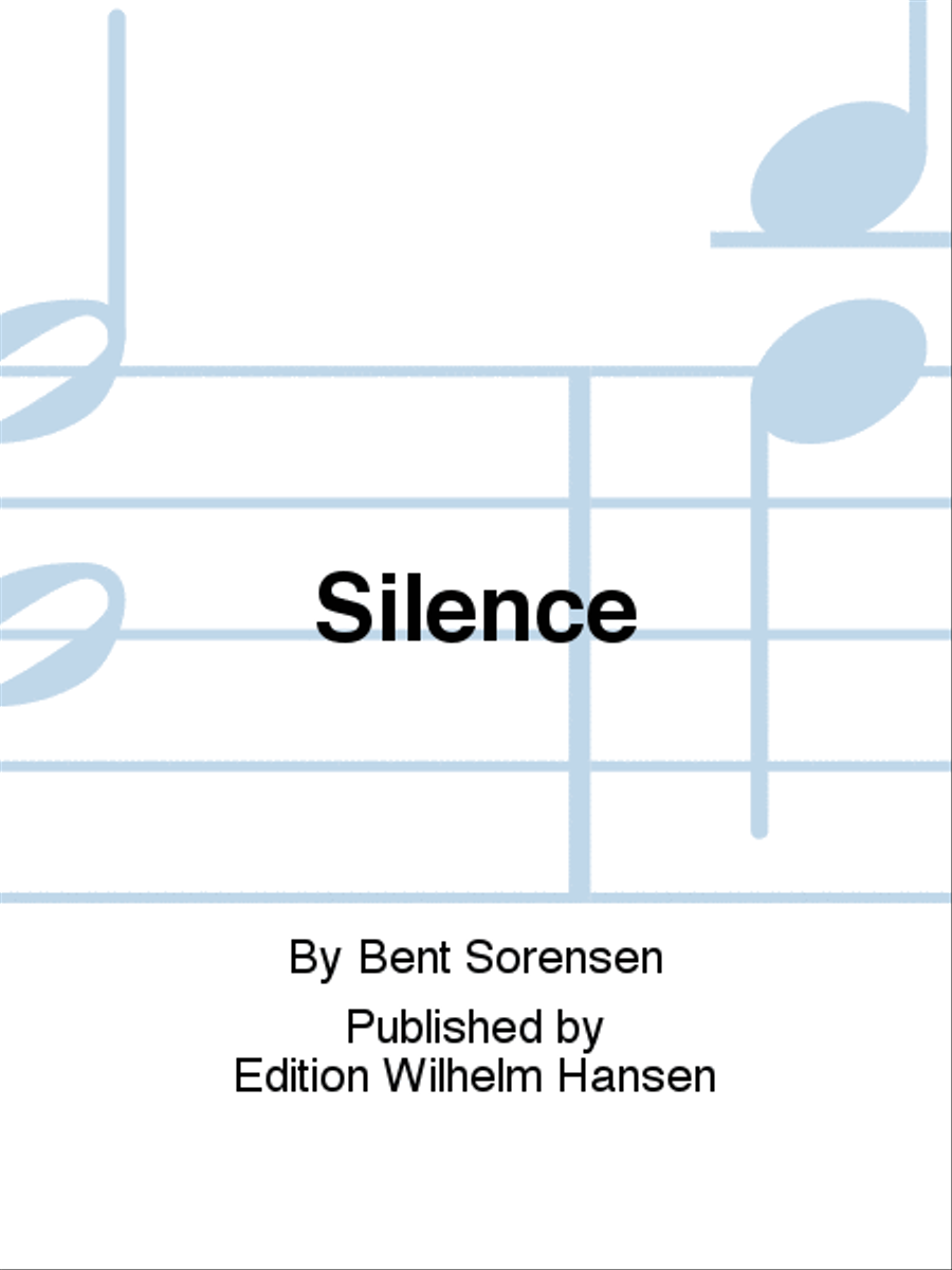 Silence Silence Percussion scores gallery preview page 1