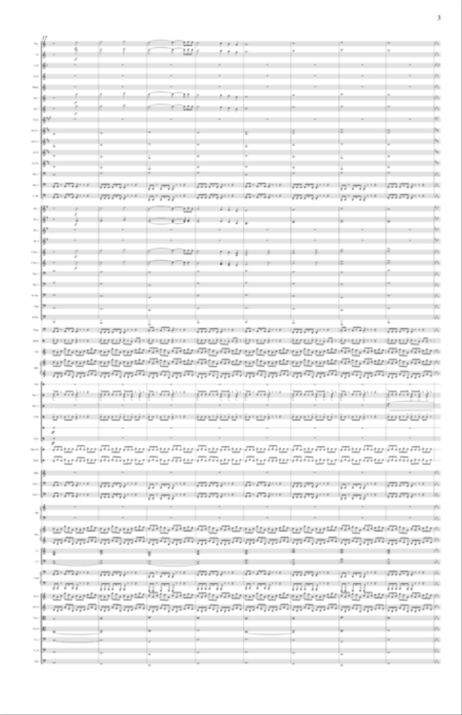 Redeemer, VII: Triumph Full Orchestra scores gallery preview page 3