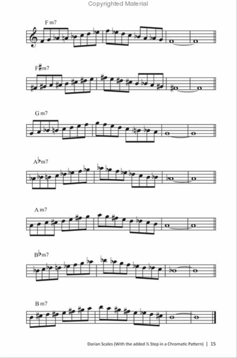 Bebop Scales: Jazz Scales And Patterns In All 12 Keys Voice scores gallery preview page 5