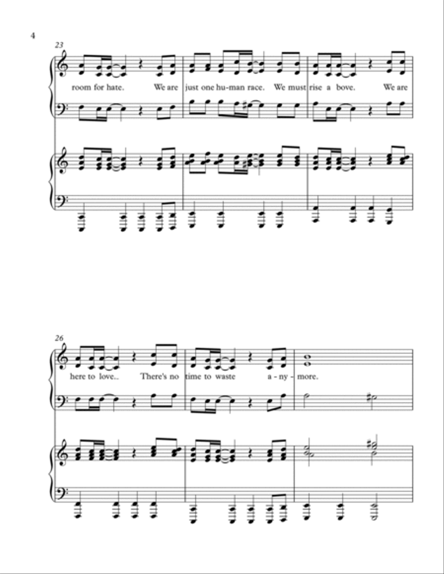 Here To Love 3-Part scores gallery preview page 4