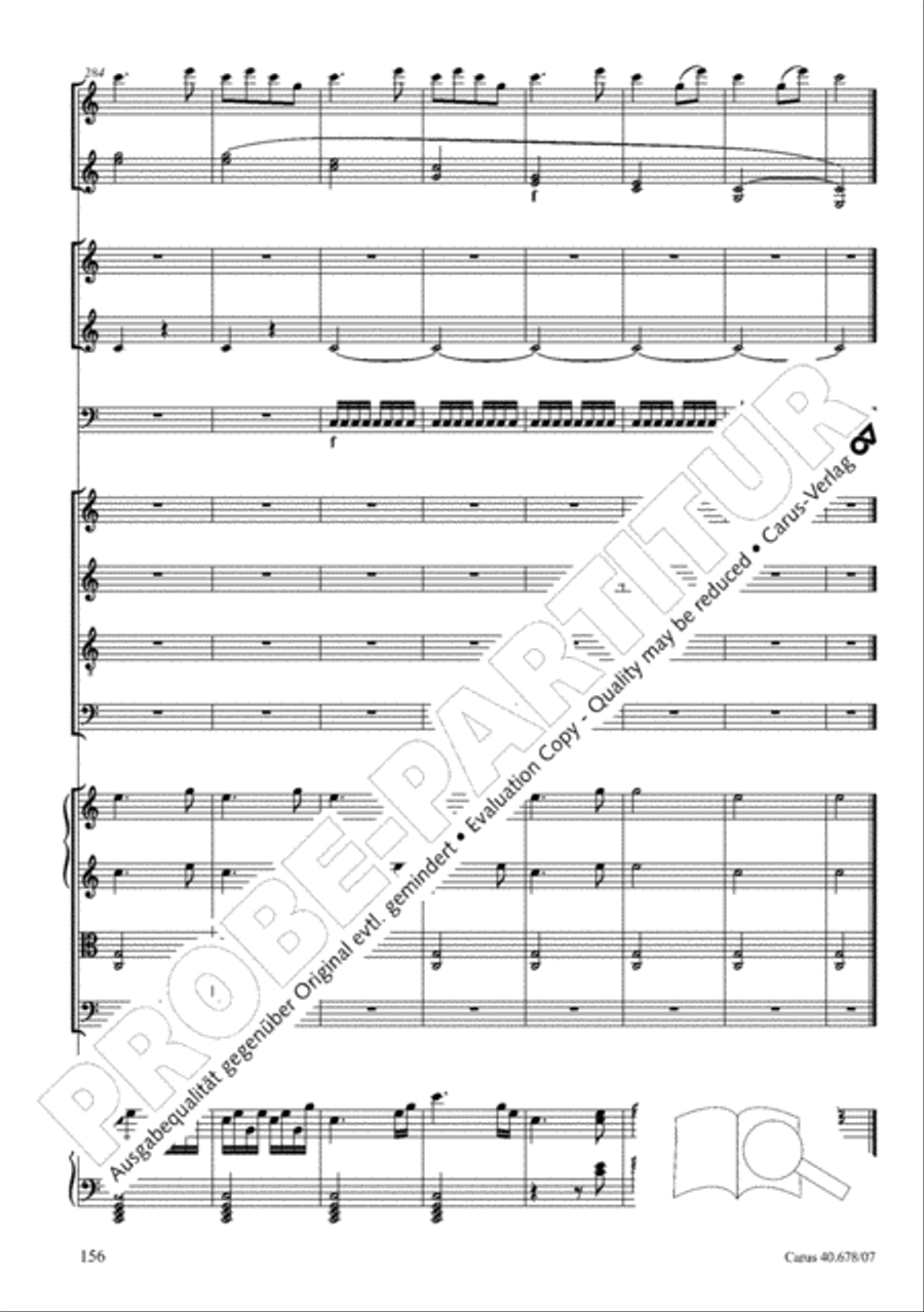 Missa pastoralis bohemica 4-Part scores gallery preview page 169