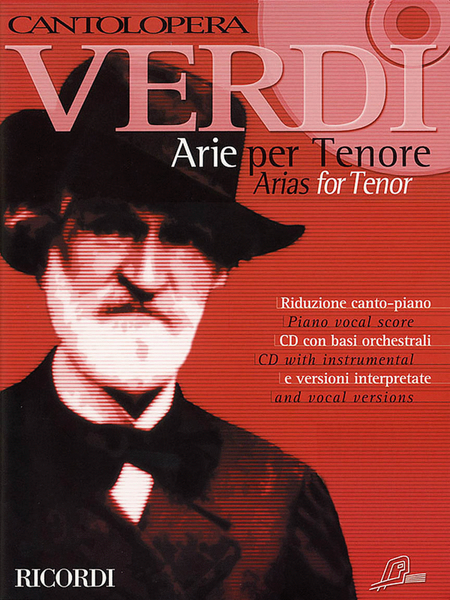 Cantolopera: Verdi Arias for Tenor Volume 1 image number null